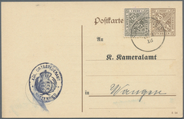 Württemberg - Marken Und Briefe: 1875/1920, Uriger Posten Von Ca. 260 Briefen Und Ganzsachen Aus Der - Autres & Non Classés