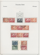 Deutsches Reich: 1872-1944, Gestempelte Sammlung In Drei Bänden, Dabei Guter Teil Germania (dreimal - Collections