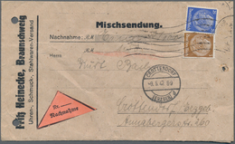 Deutsches Reich: 1914/1944, NACHNAHME, Interessante Partie Mit 27 Nachnahme-Belegen, Dabei Viele Bes - Sammlungen