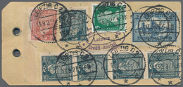 Deutsches Reich: 1924/1939, SONDERPORTO CSR, Gehaltvoller Sammlungsbestand Mit über 80 Briefen, Kart - Colecciones