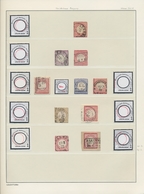 Deutsches Reich - Brustschild: 1872/74, Große Spezialsammlung Der Brustschild-Marken Mit VERSCHOBENE - Collezioni