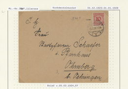 Deutsches Reich - Weimar: 1924/1932, Sammlung Von Ca. 100 Briefen Und Karten, Dabei Verwendungsforme - Verzamelingen