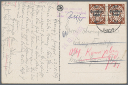 Deutsches Reich - 3. Reich: 1933/1945, Umfassende Sammlung Von Ca. 1.250 Briefen Und Karten, Augensc - Autres & Non Classés