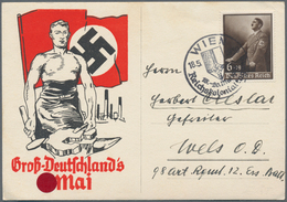Deutsches Reich - 3. Reich: 1936/1939, Partie Von 37 Belegen, Meist Foto-, Bild- Und Propagandakarte - Andere & Zonder Classificatie