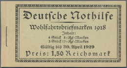 Deutsches Reich - Markenheftchen: 1919/1941, Saubere Sammlung Von 21 Postfrischen Markenheftchen Mit - Cuadernillos