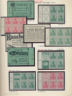 Deutsches Reich - Zusammendrucke: 1910/1941, Umfassende, Meist Postfrische/ungebrauchte Sammlung Der - Zusammendrucke