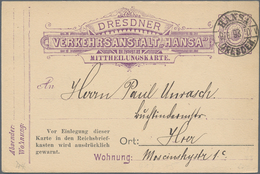 Deutsches Reich - Privatpost (Stadtpost): 1890er, Vielseitige Partie Von über 300 Meist Ungebrauchte - Privatpost