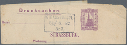 Deutsches Reich - Privatpost (Stadtpost): ALTENBURG - WIESBADEN: Sammlung Von über 130 Ganzsachen (K - Correos Privados & Locales