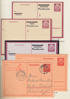 Deutsches Reich - Ganzsachen: 1872/1944, Umfassende Sammlung Von Ca. 750 Gebrauchten Und Ungebraucht - Andere & Zonder Classificatie
