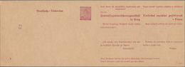 Deutsches Reich - Ganzsachen: 1872-1945, Umfangreiche Sammlung Mit Vielen Tausend Gebrauchten Und Un - Andere & Zonder Classificatie