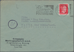 Deutsches Reich - Besonderheiten: 1944/1945, Sammlungsbestand Von Ca. 120 Belegen Aus Dem 2. Weltkri - Otros & Sin Clasificación