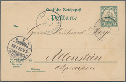 Deutsche Auslandspostämter + Kolonien: 1898/1912 (ca.), Partie Von Ca. 70 Karten, Meist Ungebrauchte - Andere & Zonder Classificatie
