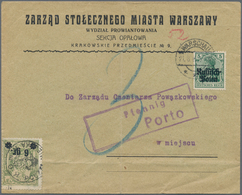 Deutsche Besetzung I. WK: Deutsche Post In Polen: 1915/1918, Partie Von 18 Briefen Und Karten, Sowei - Occupazione 1914 – 18