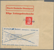 Deutsche Besetzung II. WK: 1938/1944, Vielseitige Partie Von 44 Briefen Und Karten Incl. Sudetenland - Ocupación 1938 – 45