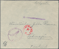 Feldpost 2. Weltkrieg: 1941/1944, Gehaltvolles Konvolut Mit Ca.50 Belegen, Dabei Feldpost Verbündete - Other & Unclassified