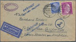 Zensurpost: 1939/1945, ZENSUREN IM 2. WELTKRIEG WELTWEIT: Hochinteressante Sammlung Unter Anderem Mi - Other & Unclassified