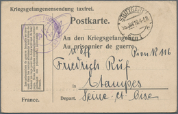 Kriegsgefangenen-Lagerpost: 1917/1966, 1. Und 2. Weltkrieg: Interessantes Lot Von Ca. 70 Belegen Aus - Altri & Non Classificati