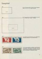 Deutschland Nach 1945: 1945/1959, Sauber Gestempelte Sammlung Im Sprechenden Behrens-Album, Immer Wi - Sammlungen