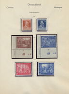 Deutschland Nach 1945: 1945/1985, Saubere Sammlung In Zwei Dicken KA/BE-Vordruckalben, Dabei SBZ, DD - Colecciones
