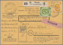Deutschland Nach 1945: 1948/1960, Bizone Bis Bund, Umfangreiche Sammlung Von über 500 Belegen Mit Za - Colecciones