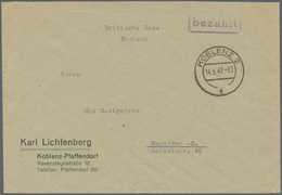 Alliierte Besetzung - Gebühr Bezahlt: 1945/1948, Rheinland/Mosel/Pfalz Plz 22, Saubere Partie Von Ca - Otros & Sin Clasificación