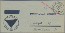 Alliierte Besetzung - Gebühr Bezahlt: 1945/1949, Württemberg Plz 14a/b, Saubere Partie Von Ca. 173 G - Otros & Sin Clasificación