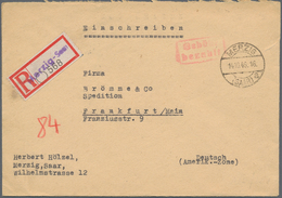 Alliierte Besetzung - Gebühr Bezahlt: 1945-1948, Partie Mit über 200 Belegen Gebühr Bezahlt, Briefe, - Otros & Sin Clasificación