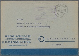 Alliierte Besetzung - Gebühr Bezahlt: Sowjetische Zone: 1945/1948, Thüringen Plz 15a, Saubere Partie - Otros & Sin Clasificación