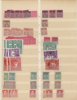 Sowjetische Zone Und DDR: 1945/1951, Sauber Sortierter Lagerbestand SBZ Und Frühe Ausgaben DDR Im St - Colecciones