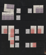 Sowjetische Zone: 1945/1949, Umfassender Sammlungsbestand In Acht Ringbindern Auf Blättern Und Steck - Other & Unclassified