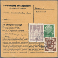 Bundesrepublik Und Berlin: 1948/1964, Vielseitige Partie Von Ca. 90 Briefen, Karten Und Ganzsachen, - Verzamelingen