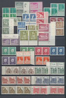 Berlin: 1949/1990, Dauerserien Spezial, Postfrische Und Gestempelte Sammlungspartie Von über 800 Mar - Cartas & Documentos