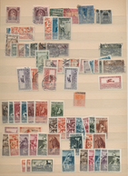 Saarland (1947/56): 1920/1959, Alt- Und Neusaar, Gehaltvoller Bestand Auf Stecktafeln, Teils Etwas D - Unused Stamps