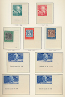 Bundesrepublik Deutschland: 1949/1994, BOGENECKEN RECHTS UNTEN, Außergewöhnlicher Und Sehr Reichhalt - Sammlungen