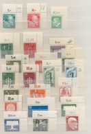 Bundesrepublik Deutschland: 1949/1994, BOGENECKEN, Postfrische Sammlung Von Ca. 1.094 Verschiedenen - Colecciones