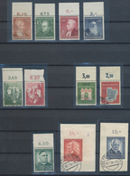 Bundesrepublik Deutschland: 1949/98, Gestempelte Sammlung Mit OBERRAND In 2 Dicken Steckalben, Die A - Verzamelingen