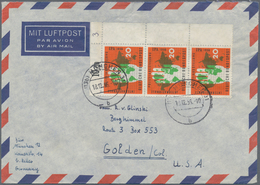 Bundesrepublik Deutschland: 1952/1960, Partie Von 62 Briefen/Karten Mit Sondermarken-Einzel- Und Meh - Collections
