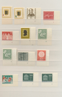 Bundesrepublik Deutschland: 1955/1994, BOGENECKEN, Postfrische Sammlung Von Ca. 1.988 Verschiedenen - Collections