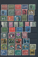 Bundesrepublik Deutschland: 1960/1969, Außergewöhnlich Schön Gestempelte Sammlung Auf Stecktafeln, F - Collections