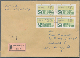 Bundesrepublik - Automatenmarken: 1981, Sammlung Von 14 Verschiedenen Ersttagsbriefen Mit Mehrfachfr - Automaatzegels [ATM]