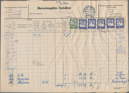 Bundesrepublik - Besonderheiten: 1962/1976, Konvolut Mit 18 Frankierten Überweisungslisten (Zustelli - Otros & Sin Clasificación