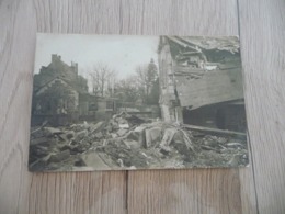 Carte Photo 62 Pas De Calais Château De Fourdin Détruit Témoignage Au Dos - Andere & Zonder Classificatie