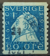 SWEDEN 1920 - Canceled - Sc# 165 - 20o - Oblitérés