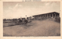 22-LOUDEAC- L'HIPPODROME UN JOUR DE COURSES - Loudéac