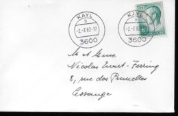 LUXEMBOURG    Lettre  1982  Grand Duc Jean - Macchine Per Obliterare (EMA)
