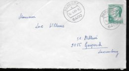 LUXEMBOURG    Lettre  1983  Grand Duc Jean - Franking Machines (EMA)