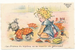 Jacqueline FAIZANT SIMON - Enfant, La Chienne Du Sixième.. - Faizant