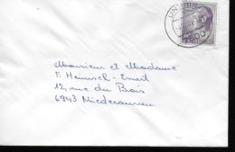 LUXEMBOURG    Lettre  1982  Grand Duc Jean - Máquinas Franqueo (EMA)