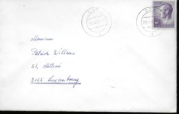 LUXEMBOURG    Lettre  1981  Grand Duc Jean - Máquinas Franqueo (EMA)