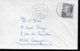 LUXEMBOURG    Lettre 1986  Grand Duc Jean - Máquinas Franqueo (EMA)